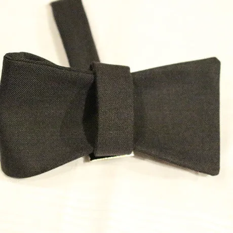 Black Jean Bow Tie