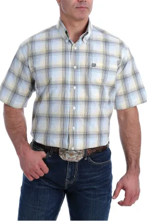 Cinch Mens Short Sleeved Button Down Shirt