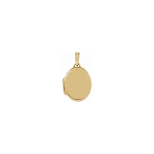 Classic Oval Locket (14K)