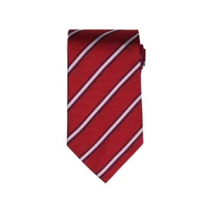 Cranberry Trieste Silk Tie