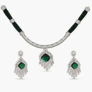 Jelena Nakshatra CZ Necklace Set