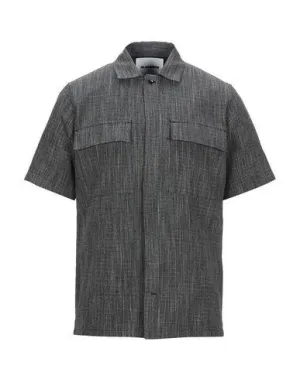 Jil Sander Man Shirt Steel grey 15 inches-neck