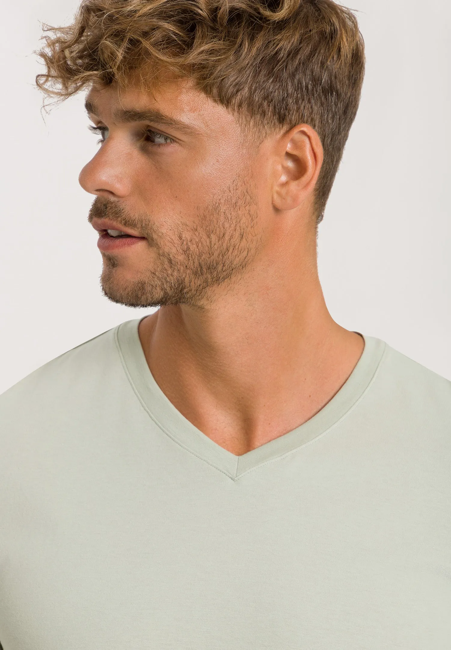 Living Shirts - Short Sleeve V-Neck Shirt