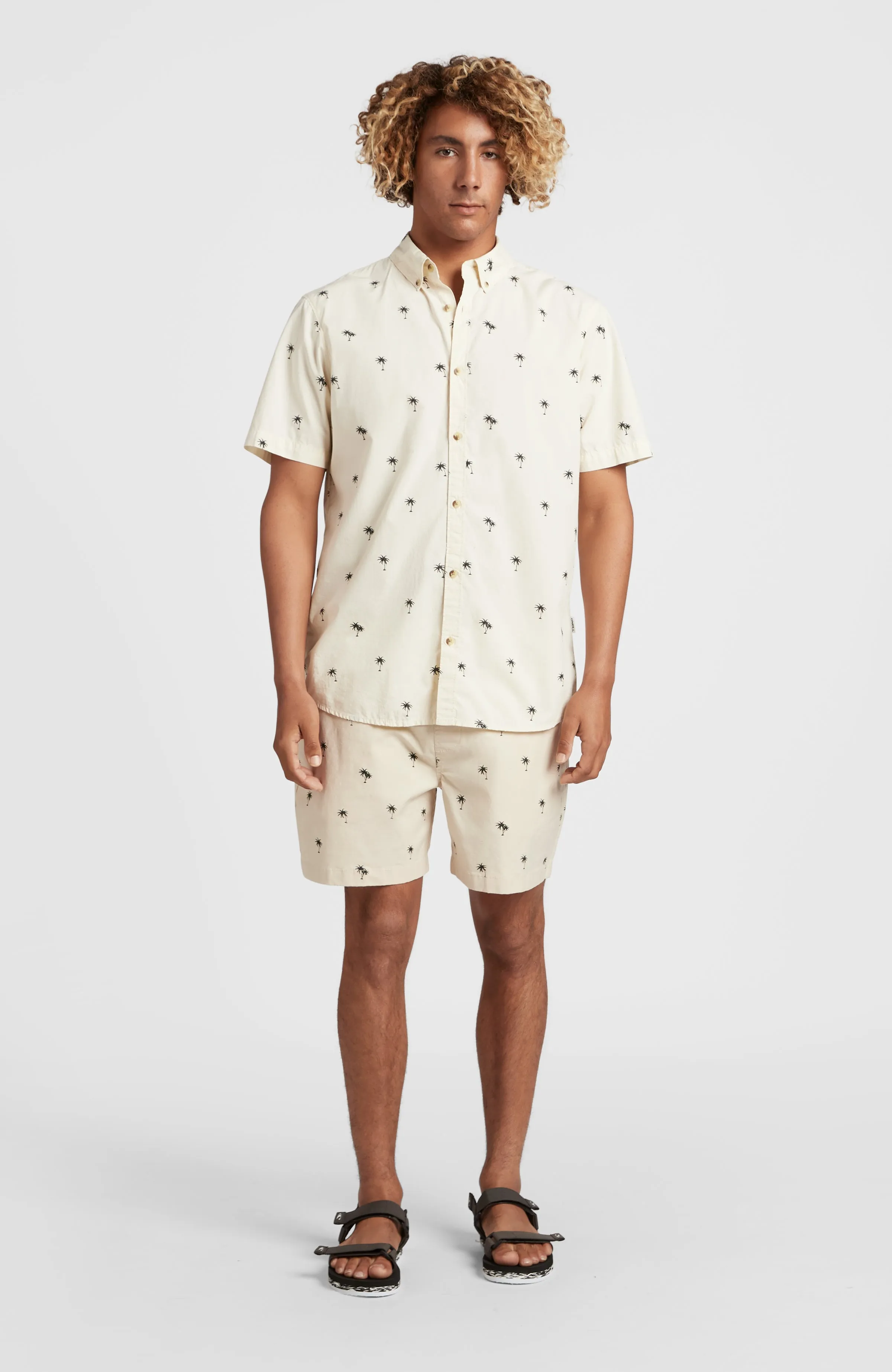 Med Beach Short | Birch Palm