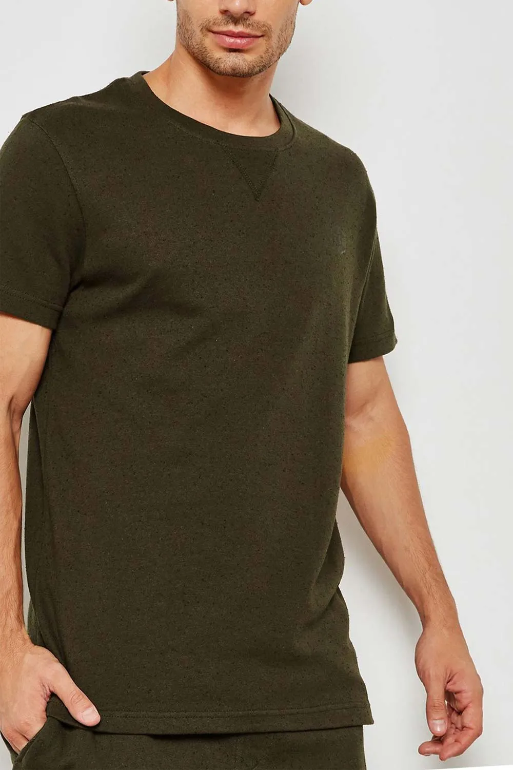 Mens Short Sleeves Polyester T-Shirt