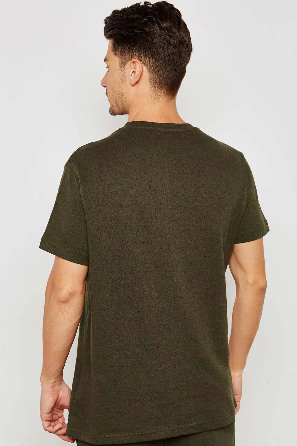 Mens Short Sleeves Polyester T-Shirt