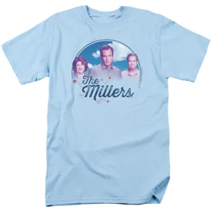 Millers Cast Mens T Shirt Light Blue