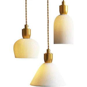 Nordic Style Modern Lighting Ceramic Pendant Light Fixture