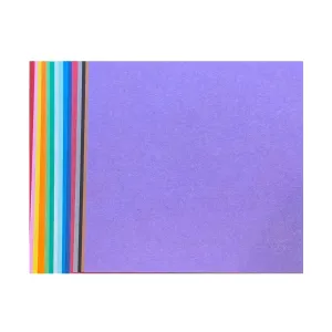 Pack 15 Sheets Plain Mixed Colours Japanese Origami Paper