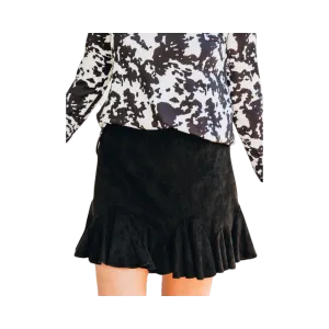 Southern Grace Women's Turning On The Charm Black Skirt