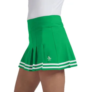 Womens Pleated Woven Tennis Skort Jelly Bean